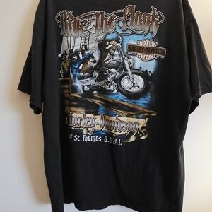 Harley-Davidson Black Pirate Motorcycle Tee